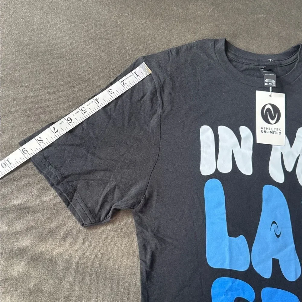 Youth Unisex Athletes Unlimited IN MY LAX ERA Short Sleeve T-Shirt Size XL NWT